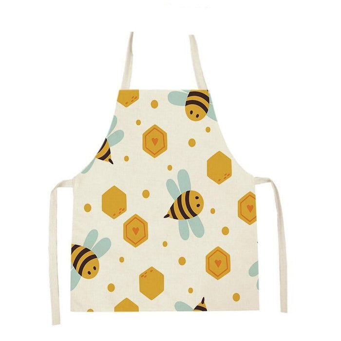 Cleaning Kitchen Printed Aprons