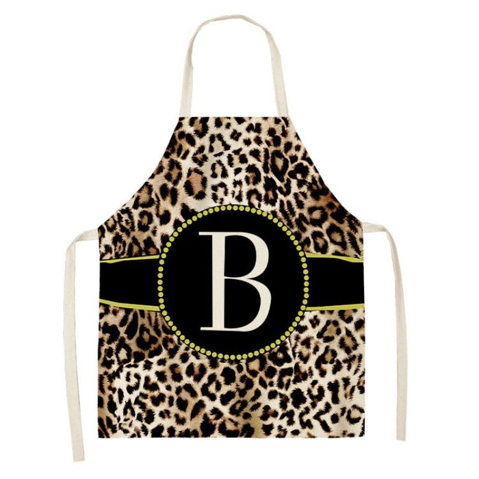 Leopard Print Cleaning Apron