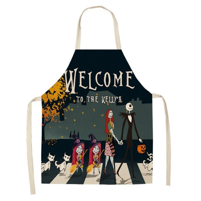 Pumpkin Happy Halloween Horror Apron