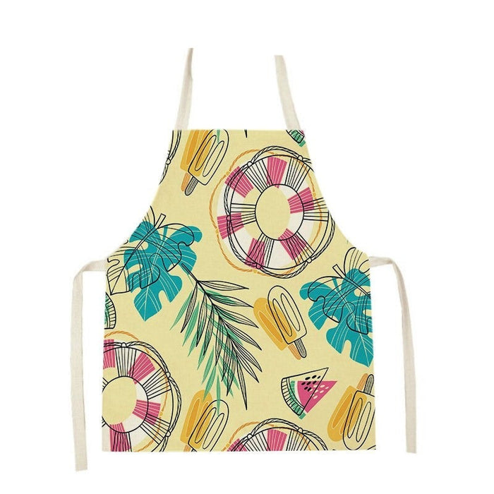 Household Cleaning Plant Women's Apron