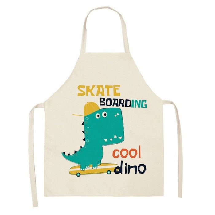 Cartoon Printed Household Apron