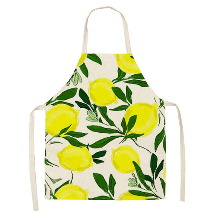 Fruit Patterned Kitchen Apron