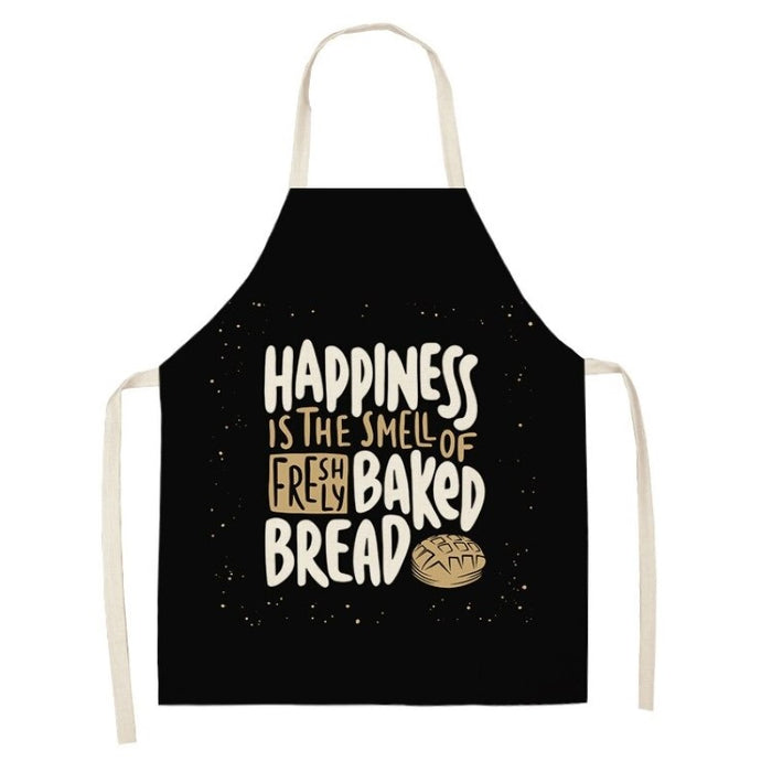 Letter Printed Kitchen Aprons