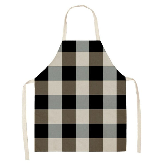 Sleeveless Geometric Patterns Apron