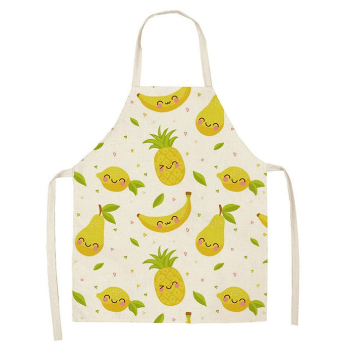 Fruit Patterned Kitchen Apron