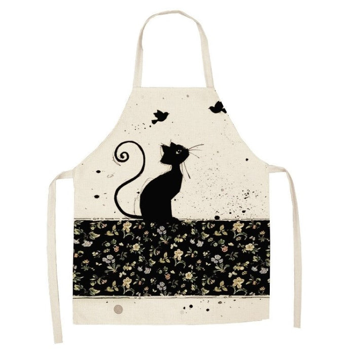 Cat Pattern Apron