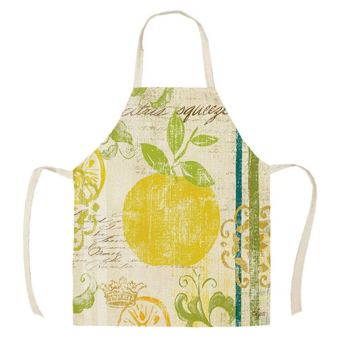 Fruit Art Print Apron