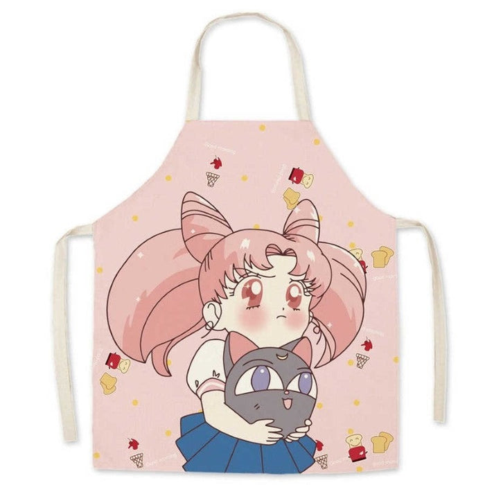 Anime Print Apron