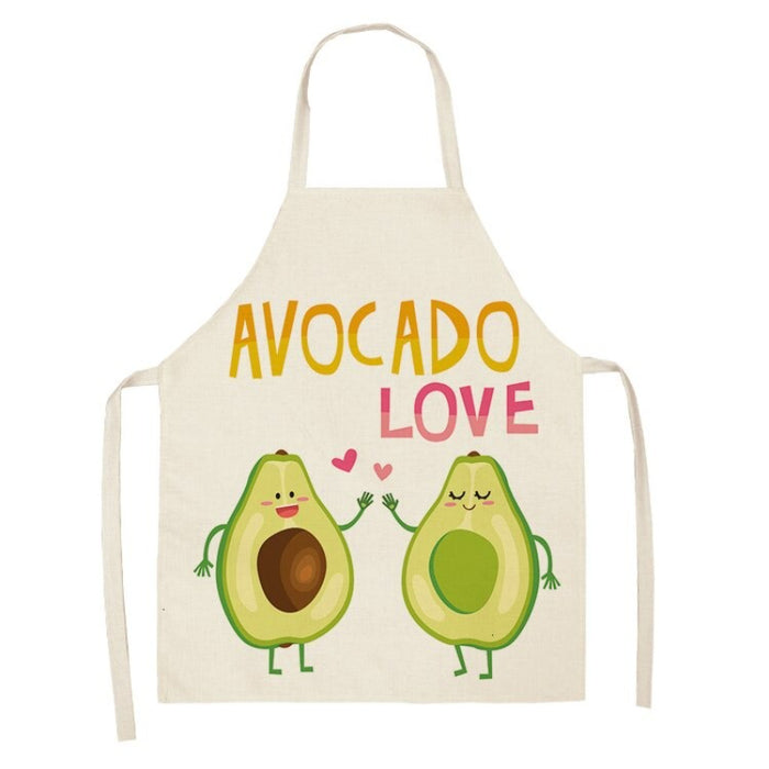 Printed Avocado Kitchen Aprons