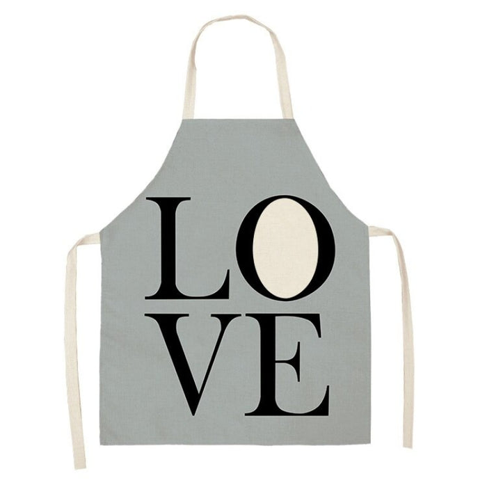 Sleeveless Geometric Patterns Apron