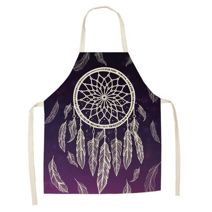 Unique Print Sleeveless Aprons