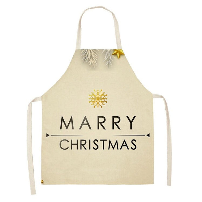 Christmas Greetings Pattern Aprons