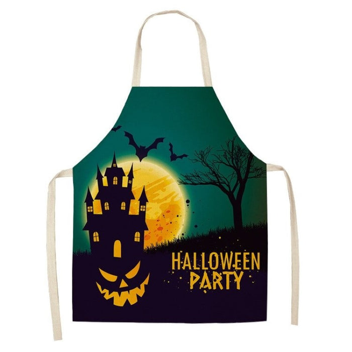 Pumpkin Happy Halloween Horror Apron