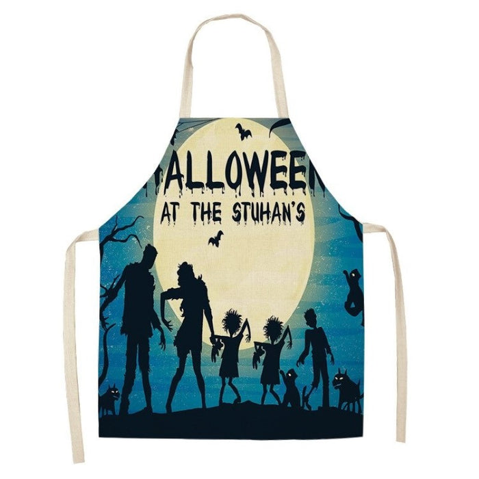 Pumpkin Happy Halloween Horror Apron