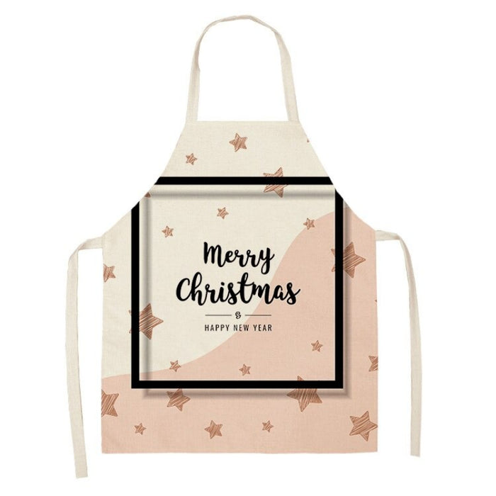 Christmas Greetings Pattern Aprons