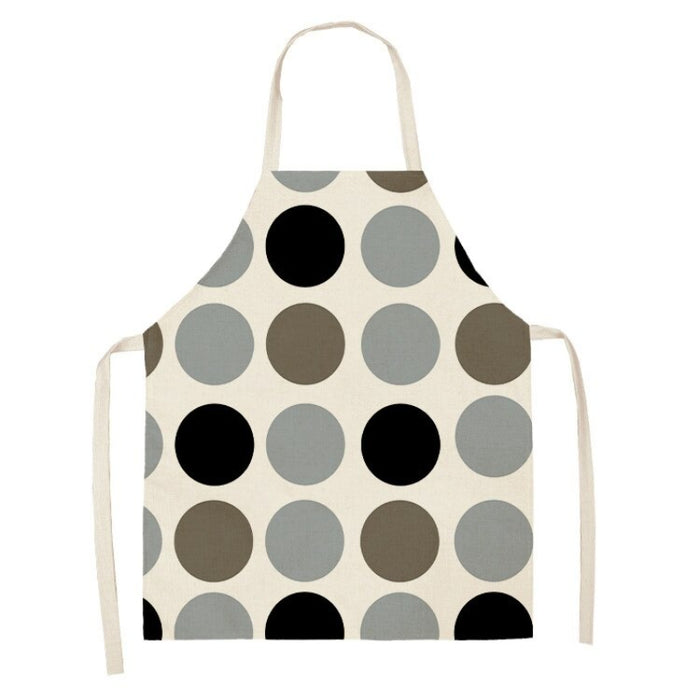 Sleeveless Geometric Patterns Apron