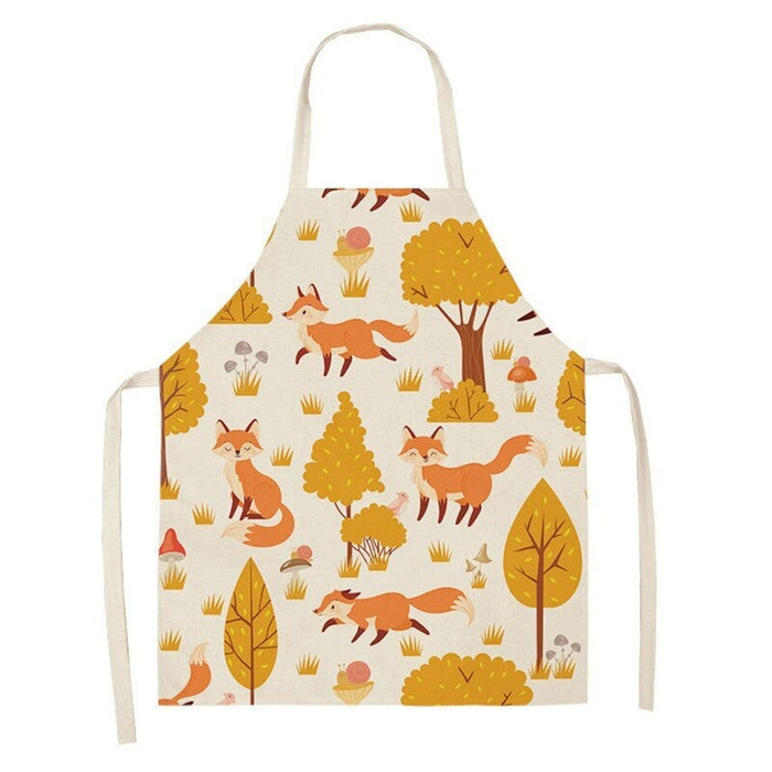 Bakery Cartoon Print Apron