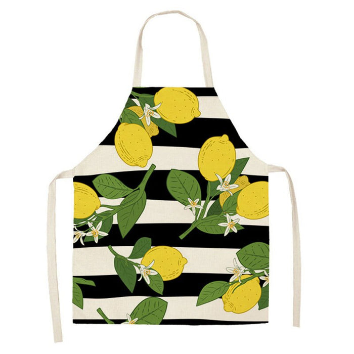 Fruit Patterned Kitchen Apron