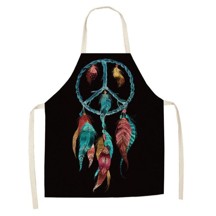 Unique Print Sleeveless Aprons