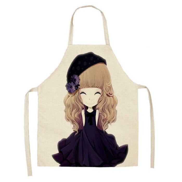 Household Anime Printed Apron