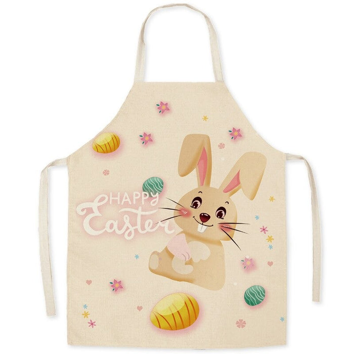 Easter Bunny Print Aprons