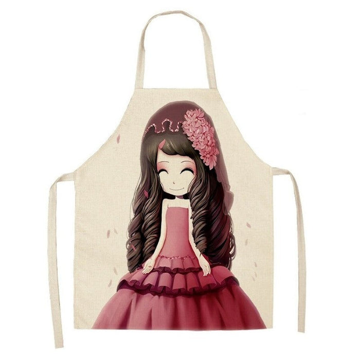 Household Anime Printed Apron