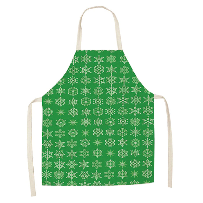 Christmas Patterned Kitchen Apron