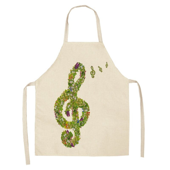 Instruments Print Aprons