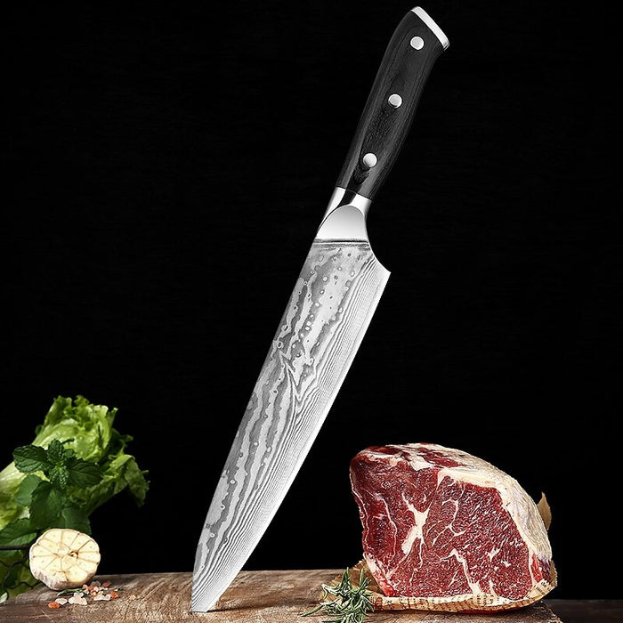 High Carbon Damascus Steel 8 Inch Chef Knives