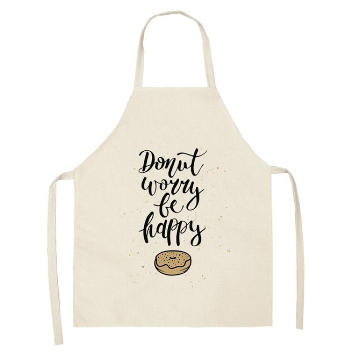 Household Cake Letters Apron