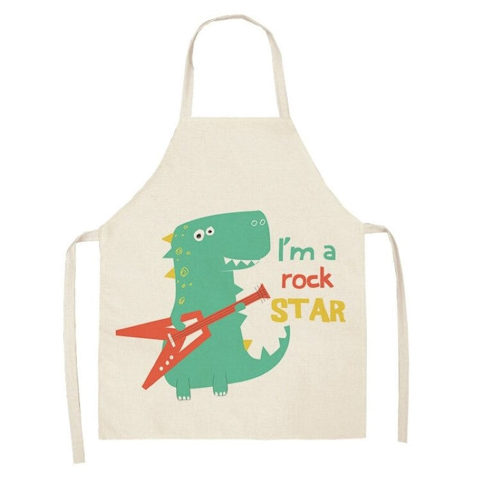 Cartoon Printed Household Apron