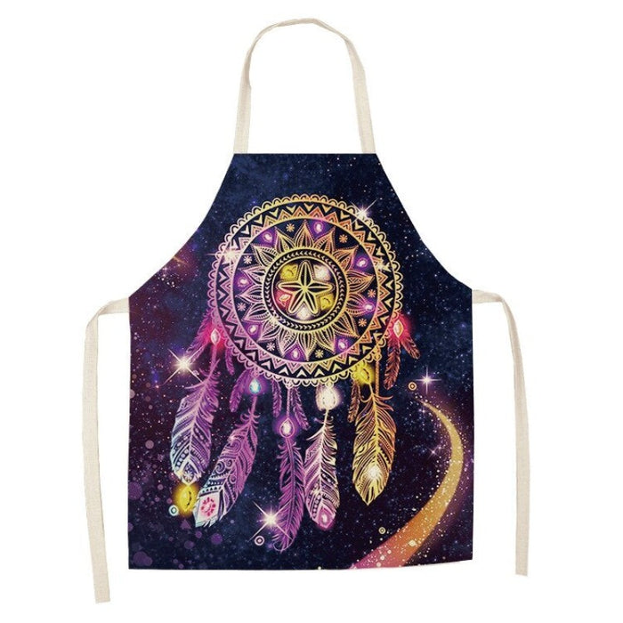 Unique Print Sleeveless Aprons