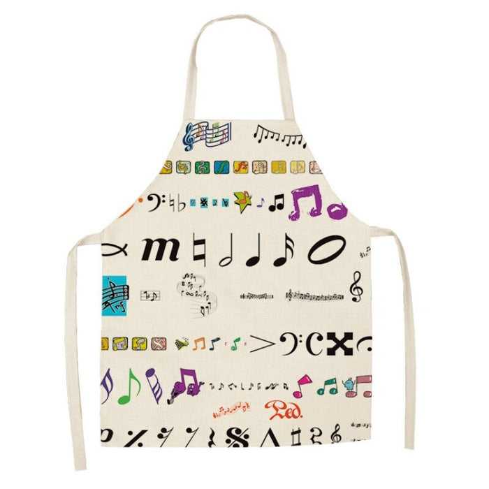 Instruments Print Aprons