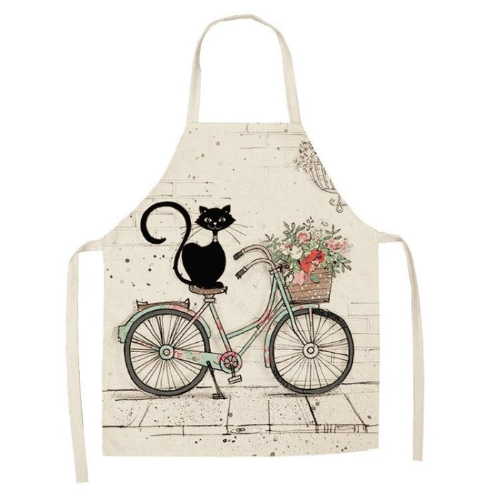 Cat Pattern Apron