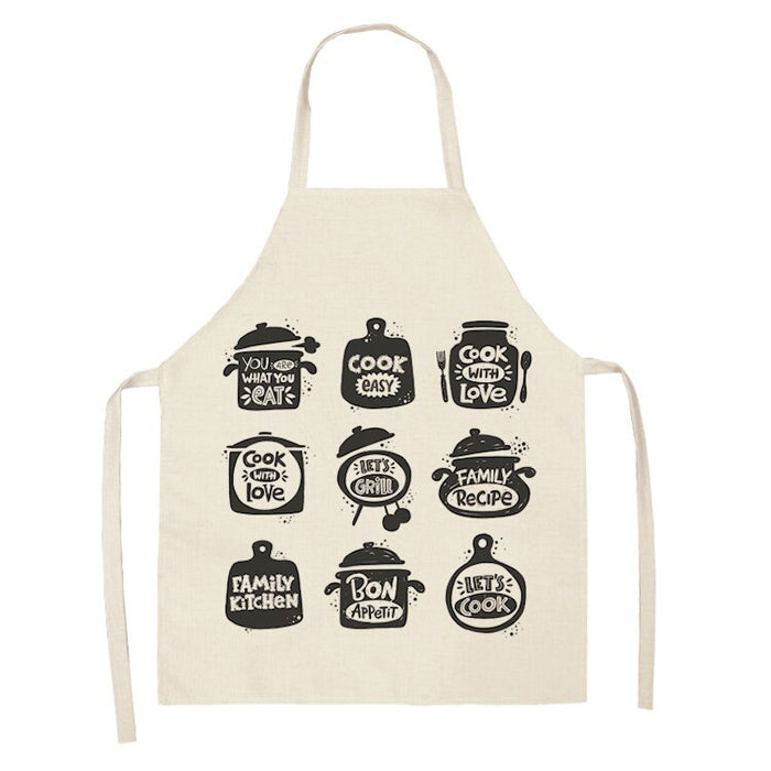 Cutlery Pattern Kitchen Aprons