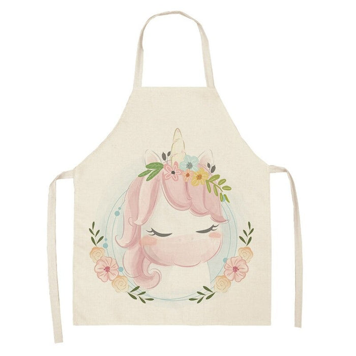 Home Cartoon Rabbit Print Apron