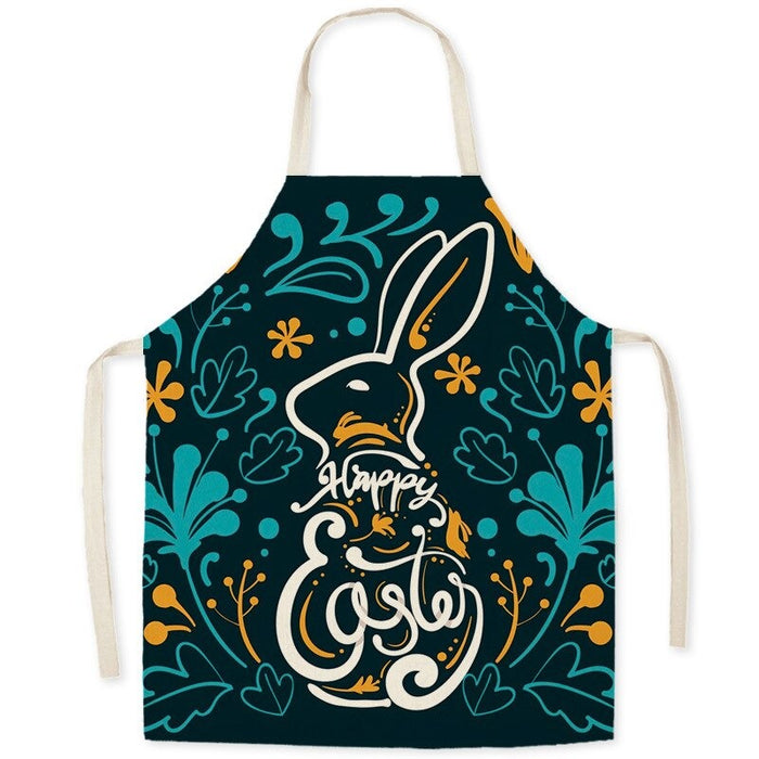 Easter Bunny Print Aprons