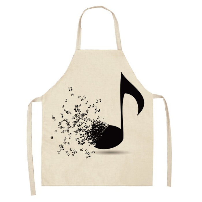 Instruments Print Aprons