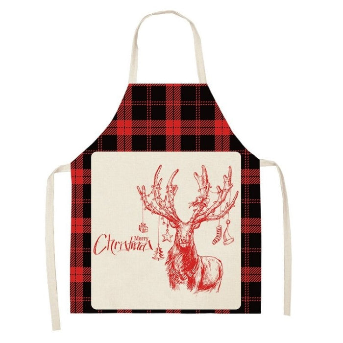 Merry Christmas Print Cooking Apron