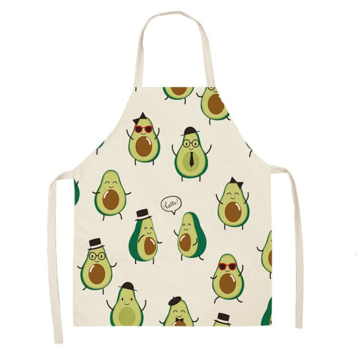 Printed Avocado Kitchen Aprons