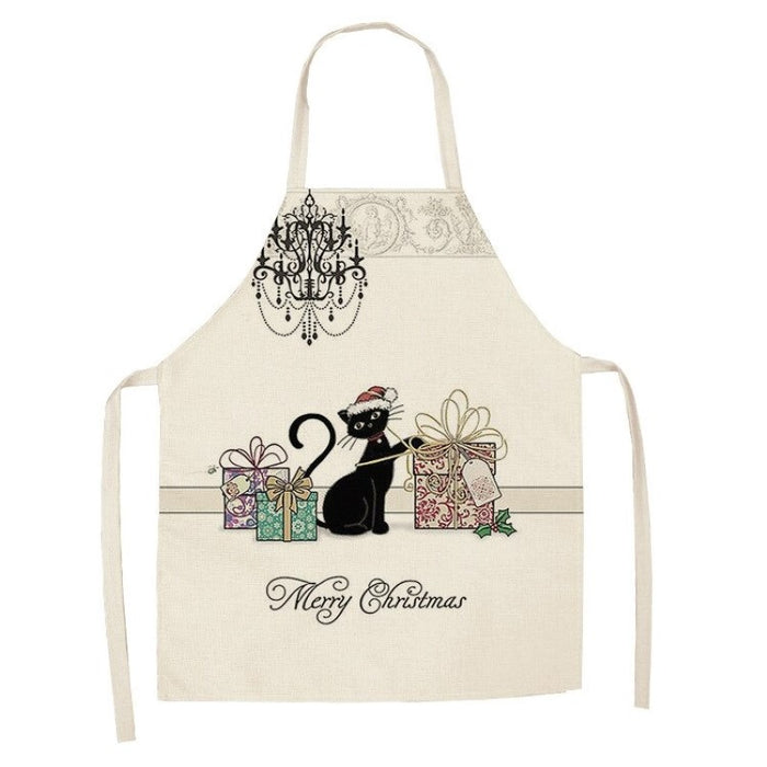 Cat Pattern Apron