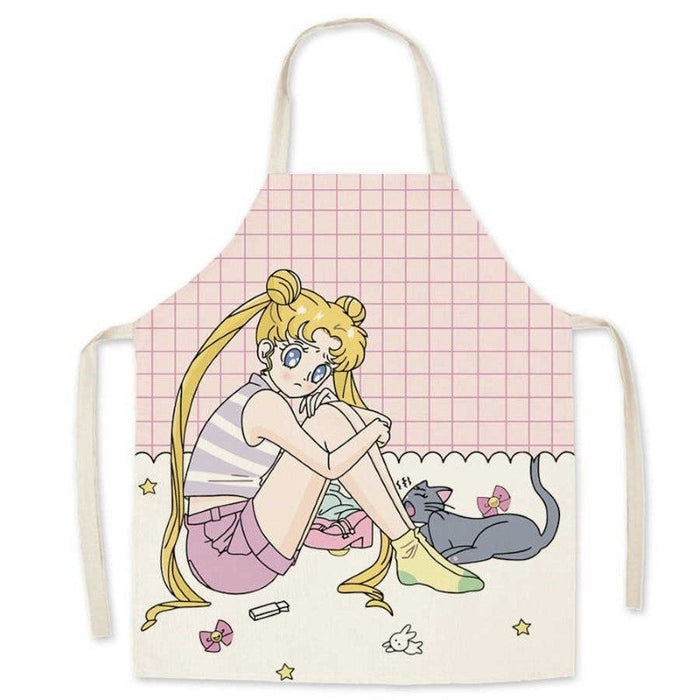 Household Anime Printed Apron