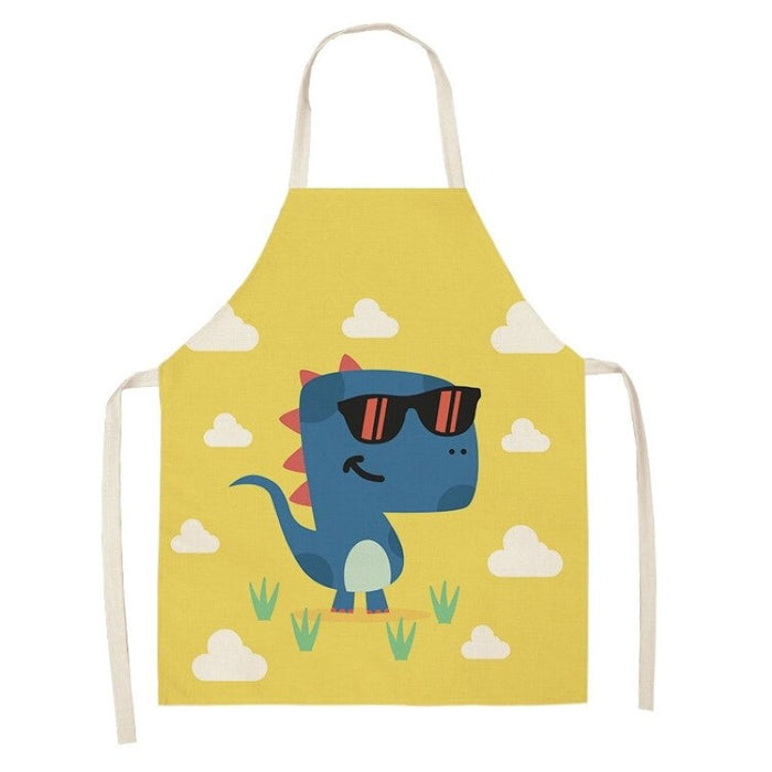 Cartoon Printed Household Apron