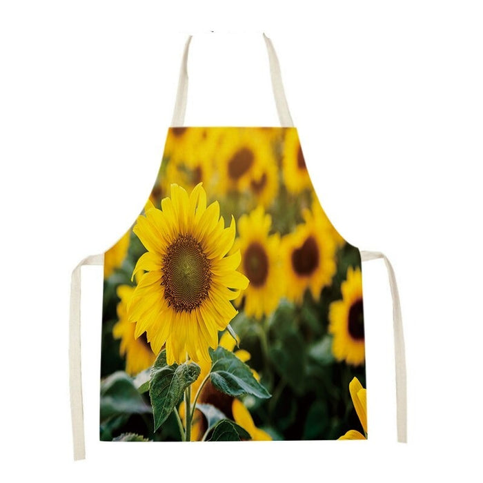 Cleaning Plant Flower Kitchen Cooking Apron