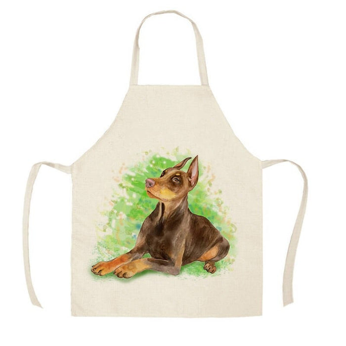 Dogs Printed Aprons