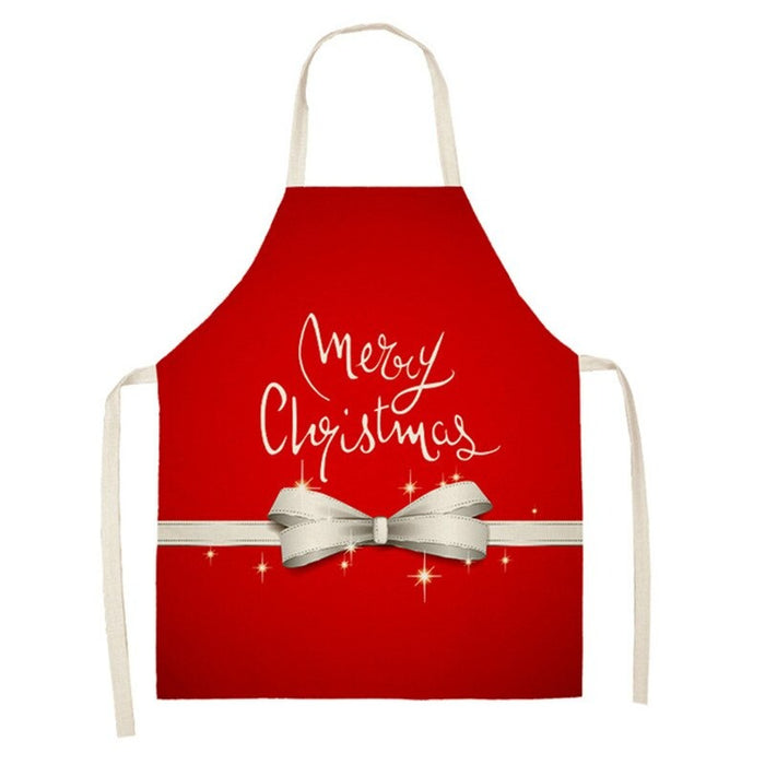 Christmas Celebration Themed Print Aprons