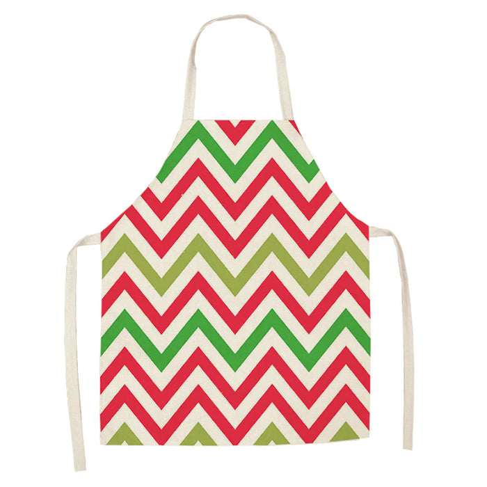 Christmas Patterned Kitchen Apron