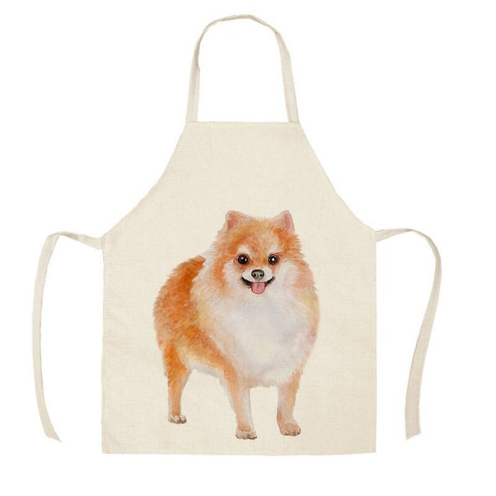 Dogs Printed Aprons