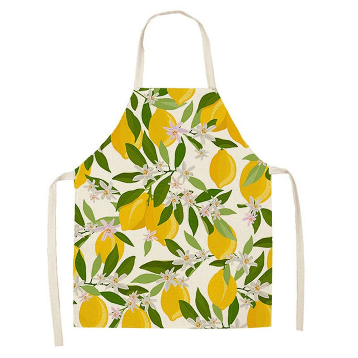 Fruit Patterned Kitchen Apron