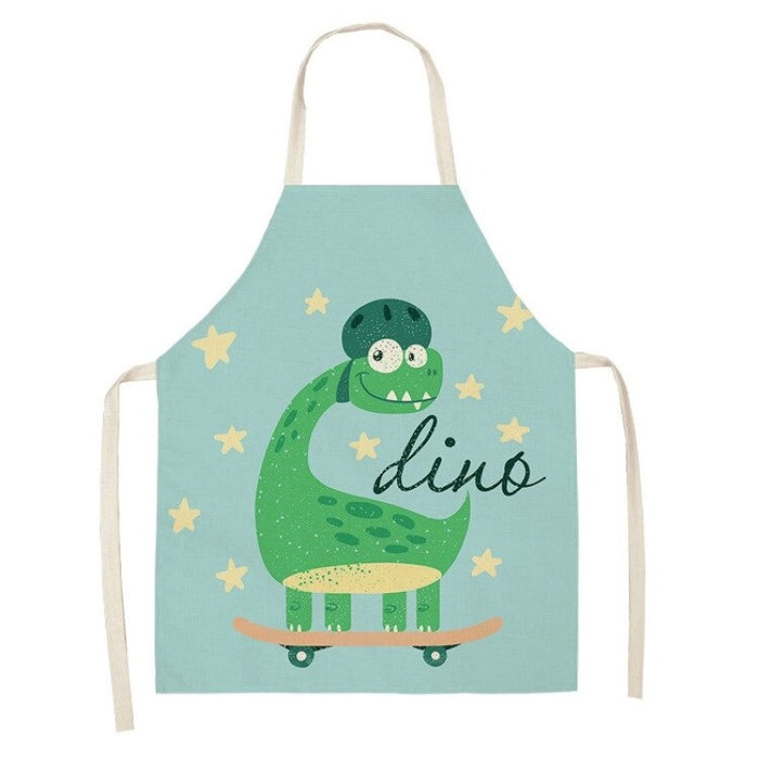 Cartoon Printed Household Apron